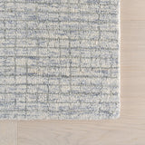 Rugs USA 8'6" x 11'6" Melrose Checked Wool Indoor Area Rug, Contemporary Farmhouse Cream for Living Room, Bedroom, Office, Entryway, Hallway