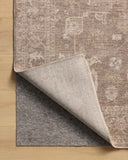 Loloi Chris Loves Julia Louisa Collection LOI-03 Taupe/Ivory 7'-10" x 10', .38" Pile Height, Area Rug
