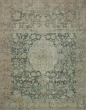 Loloi Magnolia Home by Joanna Gaines Sinclair Collection SIN-01 Pebble/Taupe 8'-6" x 11'-6", .25" Pile Height, Machine Washable, Area Rug