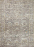 Loloi Magnolia Home by Joanna Gaines Millie Collection MIE-02 Sky/Gold 7'-10" x 10', .25" Pile Height, Area Rug