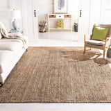 SAFAVIEH Area Rug 9x12 - Natural Fiber Collection - Large - Natural Brown, Handmade Jute, Farmhouse Style, Chunky Textured Thick Pile (NF447A)
