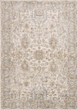 Loloi Teagan Collection TEA-03 Ivory/Sand 9'-9" x 13'-6" Area Rug, Large, Soft Neutral Rug, High-Traffic for Living Room, Bedroom, Home Office, Dining Area