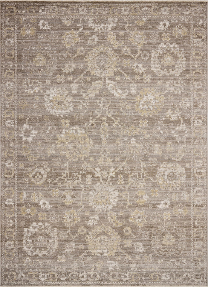 Loloi Magnolia Home by Joanna Gaines Pace Collection PAC-01 Natural/Stone 9'-6" x 12'-3" Area Rug