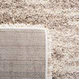 SAFAVIEH Area Rug 8x10 - Hudson Shag Collection - Large - Ivory & Beige, Non-Shedding & Easy Cleaning, Ultra Plush Thick Pile, Ideal for Living Room, Bedroom, Dining Space (SGH206B)