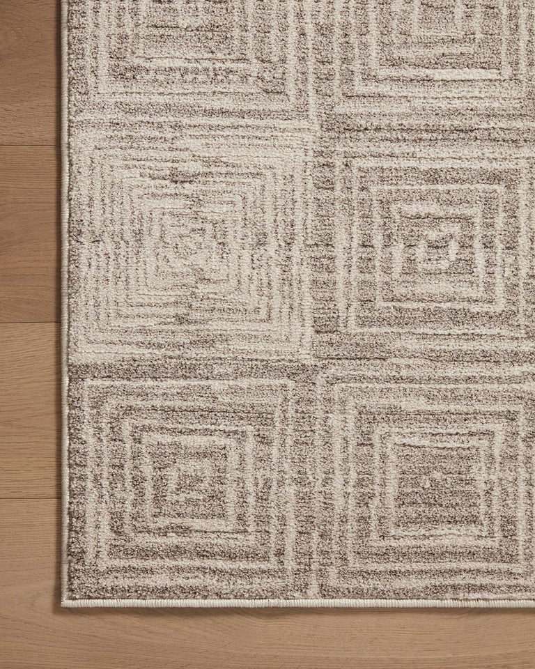 Loloi Darby Collection DAR-03 Sand/Charcoal 9'-2" x 13' Area Rug