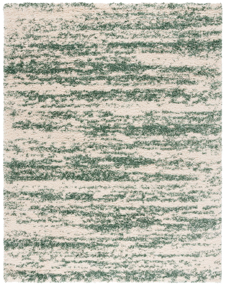 SAFAVIEH Area Rug 8x10 - Hudson Shag Collection - Large - Ivory & Beige, Non-Shedding & Easy Cleaning, Ultra Plush Thick Pile, Ideal for Living Room, Bedroom, Dining Space (SGH206B)