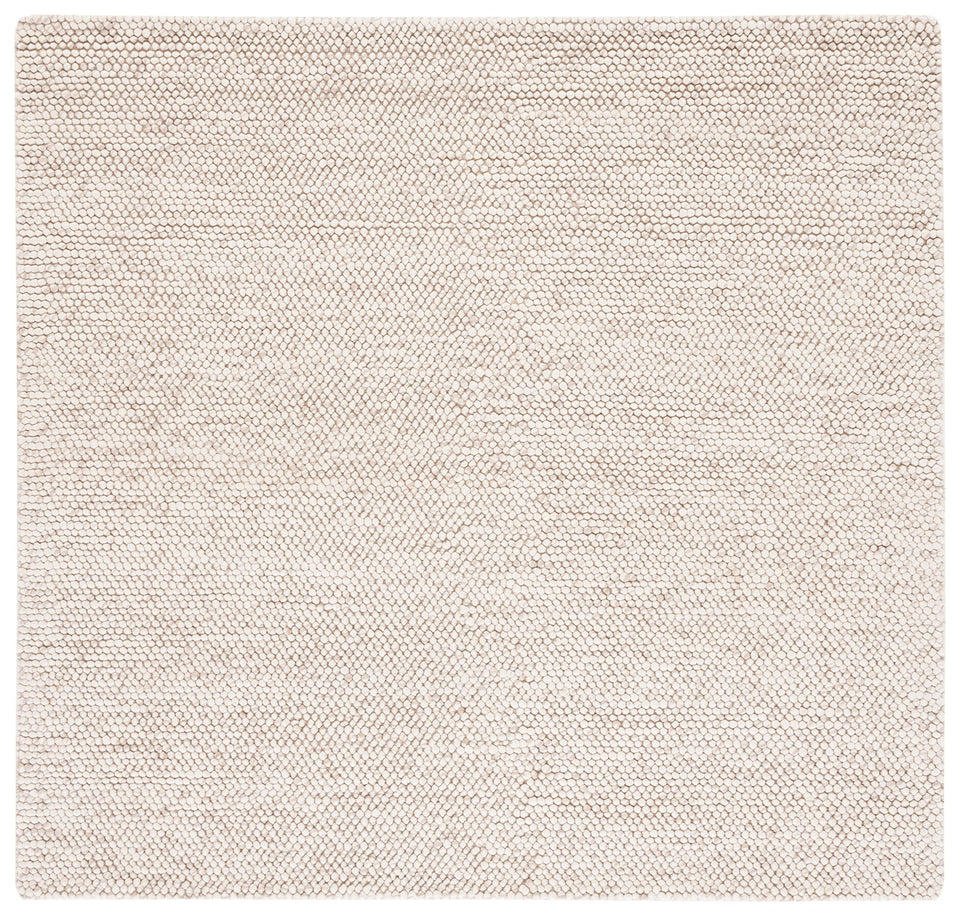 SAFAVIEH Area Rug 8x10 - Natura Collection - Large - Beige & Ivory, Handmade Wool Blend, Textured Design, Ideal for Living Room, Bedroom, Dining Space (NAT425B)
