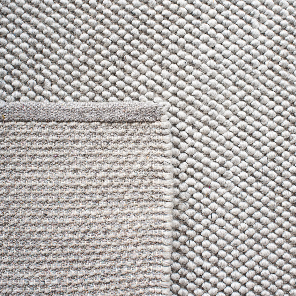 SAFAVIEH Area Rug 8x10 - Natura Collection - Large - Beige & Ivory, Handmade Wool Blend, Textured Design, Ideal for Living Room, Bedroom, Dining Space (NAT425B)