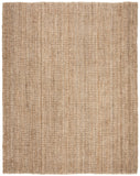 SAFAVIEH Area Rug 9x12 - Natural Fiber Collection - Large - Natural Brown, Handmade Jute, Farmhouse Style, Chunky Textured Thick Pile (NF447A)