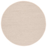 SAFAVIEH Area Rug 8x10 - Natural Fiber Collection - Large - Marble & Beige, Sisal, Woven Design with Border (NF143C)