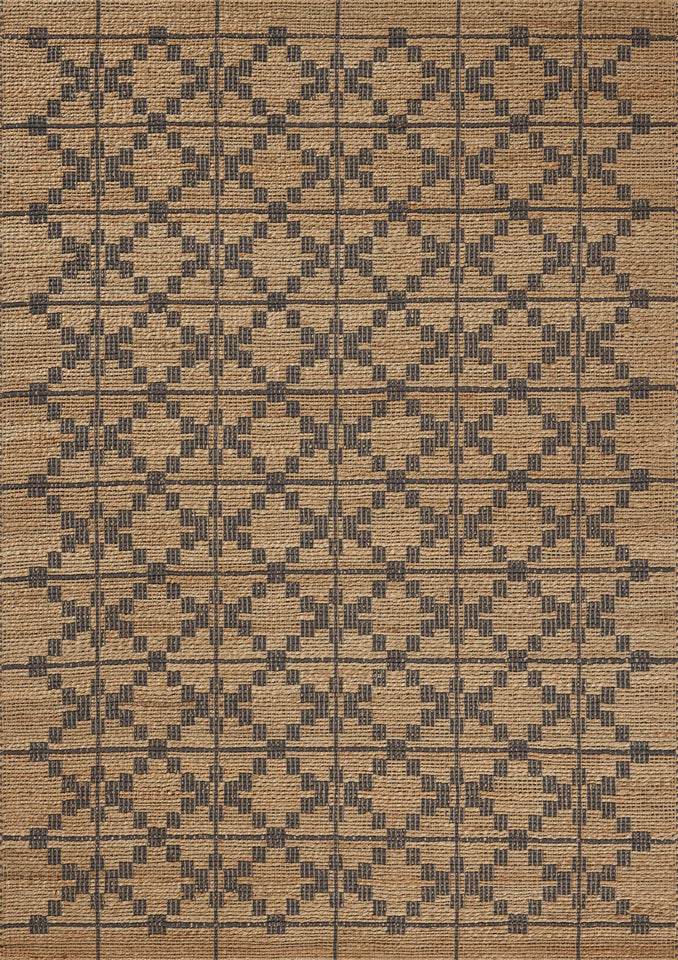 Loloi Chris Loves Julia Judy Collection JUD-07 Natural/Ivory 7'-9" x 9'-9" Area Rug