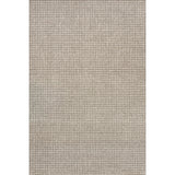 Rugs USA 8'6" x 11'6" Melrose Checked Wool Indoor Area Rug, Contemporary Farmhouse Cream for Living Room, Bedroom, Office, Entryway, Hallway