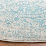 SAFAVIEH Evoke Collection Area Rug - 9' x 12', Ivory & Taupe, Oriental Distressed Design, Non-Shedding & Easy Care, Ideal for High Traffic Areas in Living Room, Bedroom (EVK256E)