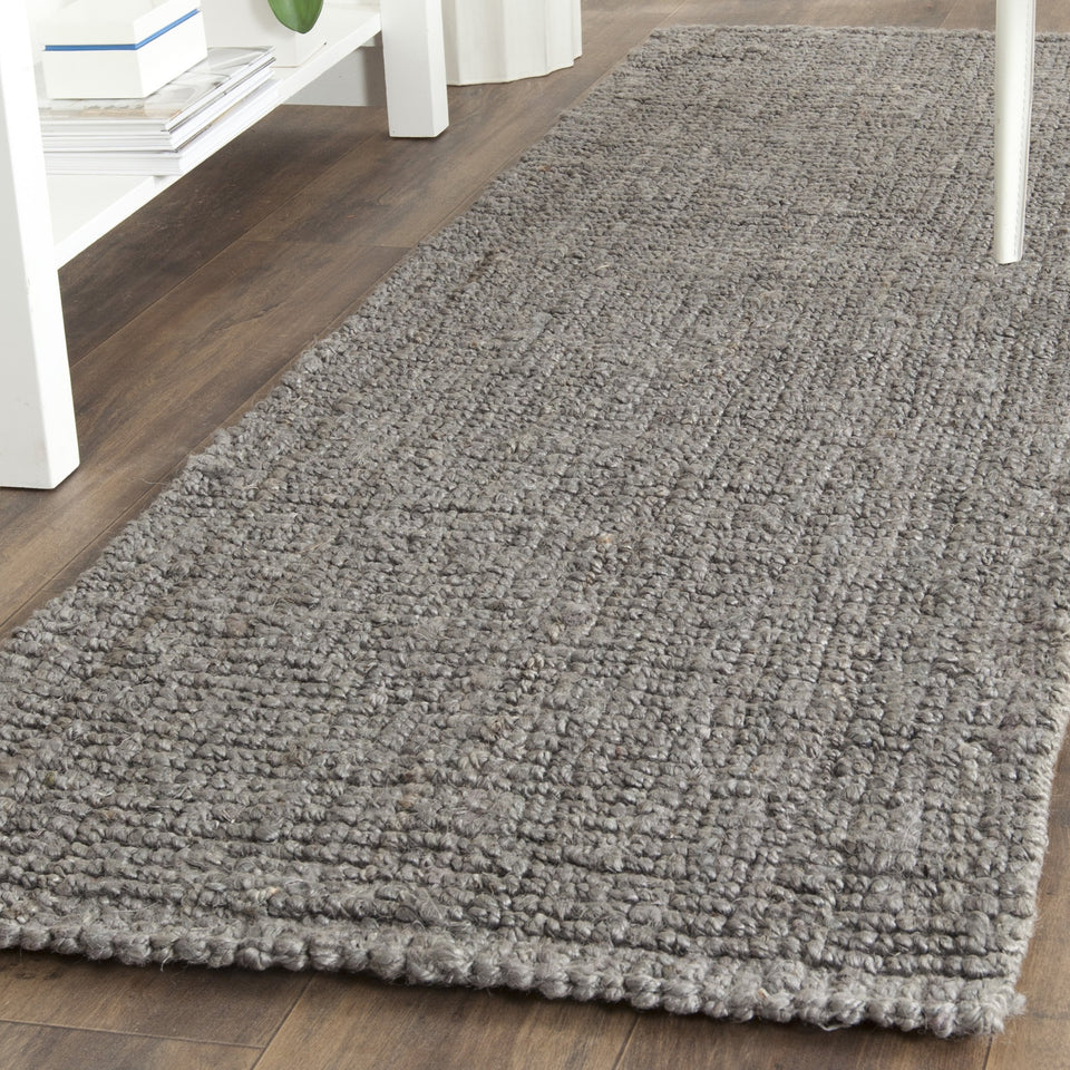 SAFAVIEH Area Rug 9x12 - Natural Fiber Collection - Large - Natural Brown, Handmade Jute, Farmhouse Style, Chunky Textured Thick Pile (NF447A)
