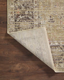 Loloi Magnolia Home by Joanna Gaines Millie Collection MIE-02 Sky/Gold 7'-10" x 10', .25" Pile Height, Area Rug