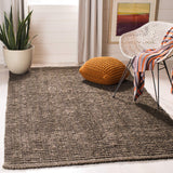 SAFAVIEH Area Rug 9x12 - Natural Fiber Collection - Large - Natural Brown, Handmade Jute, Farmhouse Style, Chunky Textured Thick Pile (NF447A)