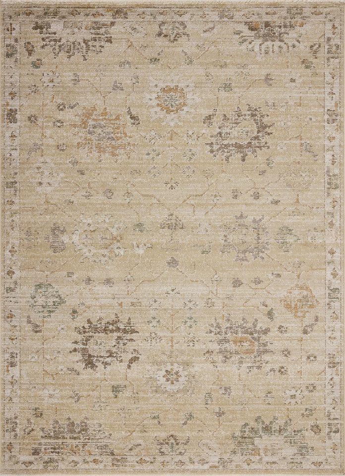 Loloi Magnolia Home by Joanna Gaines Pace Collection PAC-01 Natural/Stone 9'-6" x 12'-3" Area Rug