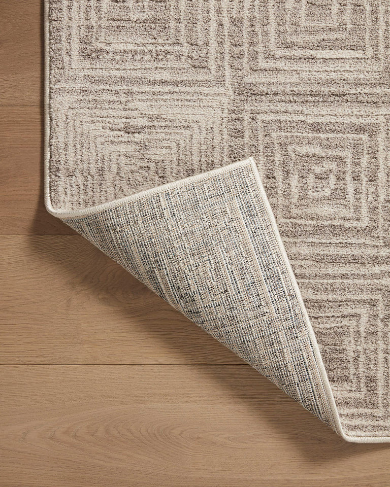 Loloi Darby Collection DAR-03 Sand/Charcoal 9'-2" x 13' Area Rug