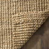 SAFAVIEH Area Rug 9x12 - Natural Fiber Collection - Large - Natural Brown, Handmade Jute, Farmhouse Style, Chunky Textured Thick Pile (NF747A)