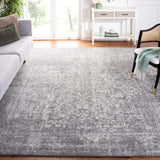 SAFAVIEH Evoke Collection Area Rug - 9' x 12', Ivory & Taupe, Oriental Distressed Design, Non-Shedding & Easy Care, Ideal for High Traffic Areas in Living Room, Bedroom (EVK256E)