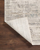 Loloi Magnolia Home by Joanna Gaines Millie Collection MIE-02 Sky/Gold 7'-10" x 10', .25" Pile Height, Area Rug