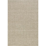 Rugs USA 8'6" x 11'6" Melrose Checked Wool Indoor Area Rug, Contemporary Farmhouse Cream for Living Room, Bedroom, Office, Entryway, Hallway