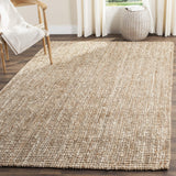 SAFAVIEH Area Rug 9x12 - Natural Fiber Collection - Large - Natural Brown, Handmade Jute, Farmhouse Style, Chunky Textured Thick Pile (NF447A)
