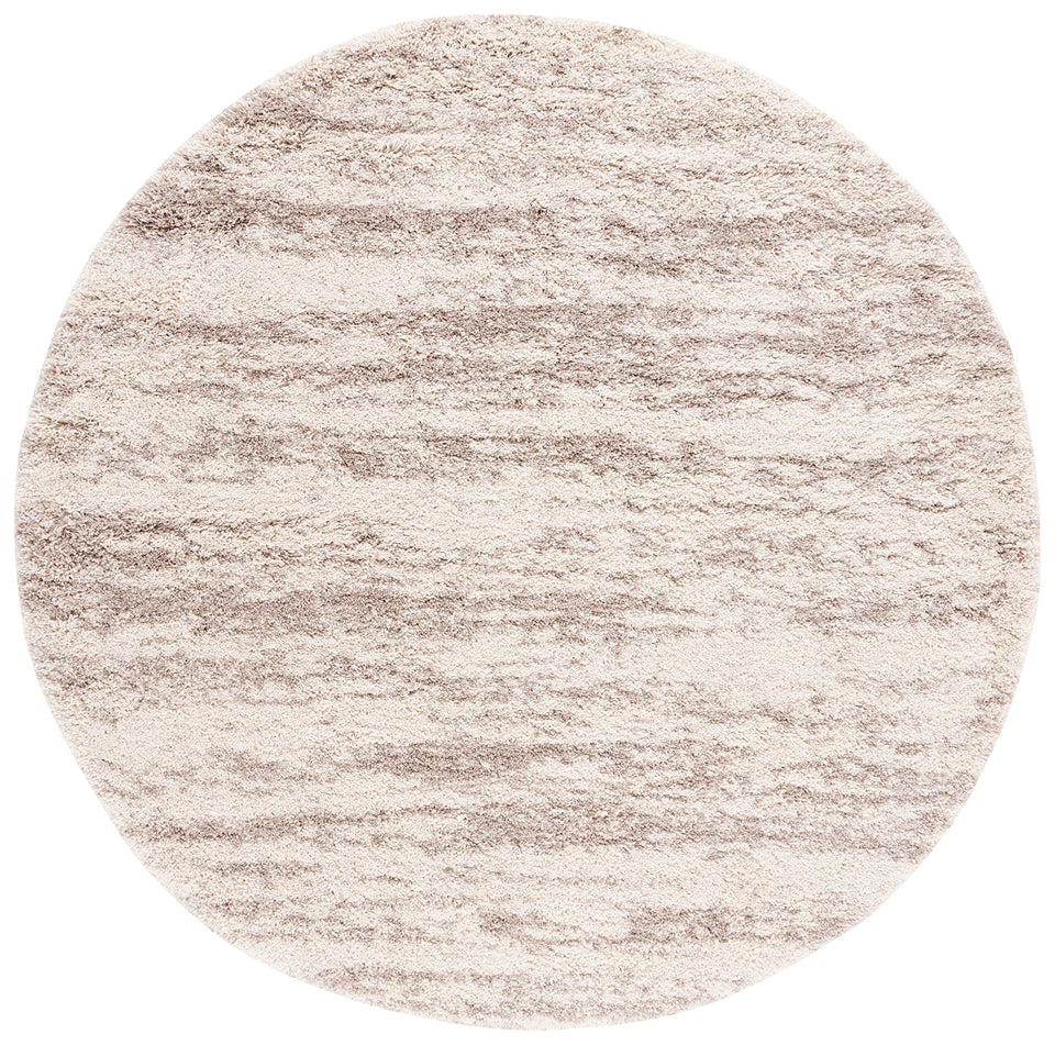 SAFAVIEH Area Rug 8x10 - Hudson Shag Collection - Large - Ivory & Beige, Non-Shedding & Easy Cleaning, Ultra Plush Thick Pile, Ideal for Living Room, Bedroom, Dining Space (SGH206B)
