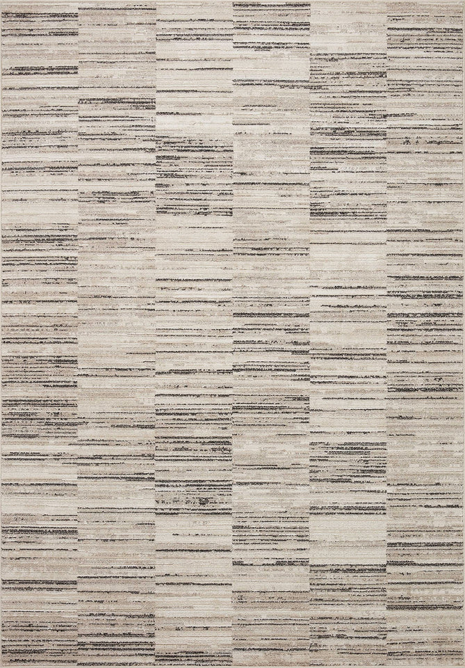 Loloi Darby Collection DAR-03 Sand/Charcoal 9'-2" x 13' Area Rug