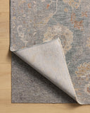 Loloi Chris Loves Julia Louisa Collection LOI-03 Taupe/Ivory 7'-10" x 10', .38" Pile Height, Area Rug