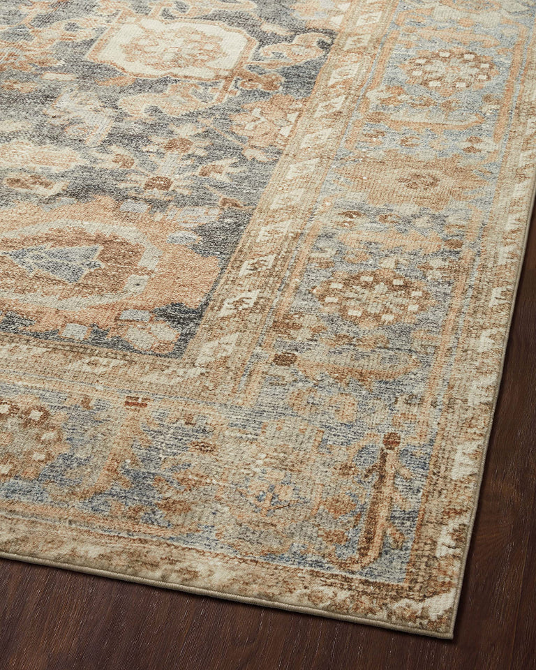 Loloi Margot Collection MAT-01 Antique/Sage 8'-6" x 11'-6" Area Rug, No-Shed Easy Clean Large Patterned Area Rug for Living Room, Bedroom, Dining Area