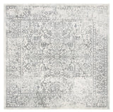 SAFAVIEH Evoke Collection Area Rug - 9' x 12', Ivory & Taupe, Oriental Distressed Design, Non-Shedding & Easy Care, Ideal for High Traffic Areas in Living Room, Bedroom (EVK256E)