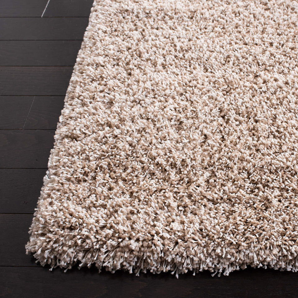 SAFAVIEH Area Rug 8x10 - California Shag Collection - Large - Beige, Non-Shedding & Easy Cleaning, Ultra Plush Thick Pile, Ideal for Living Room, Bedroom, Dining Space (SG151-1313)