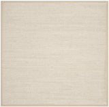 SAFAVIEH Area Rug 8x10 - Natural Fiber Collection - Large - Marble & Beige, Sisal, Woven Design with Border (NF143C)