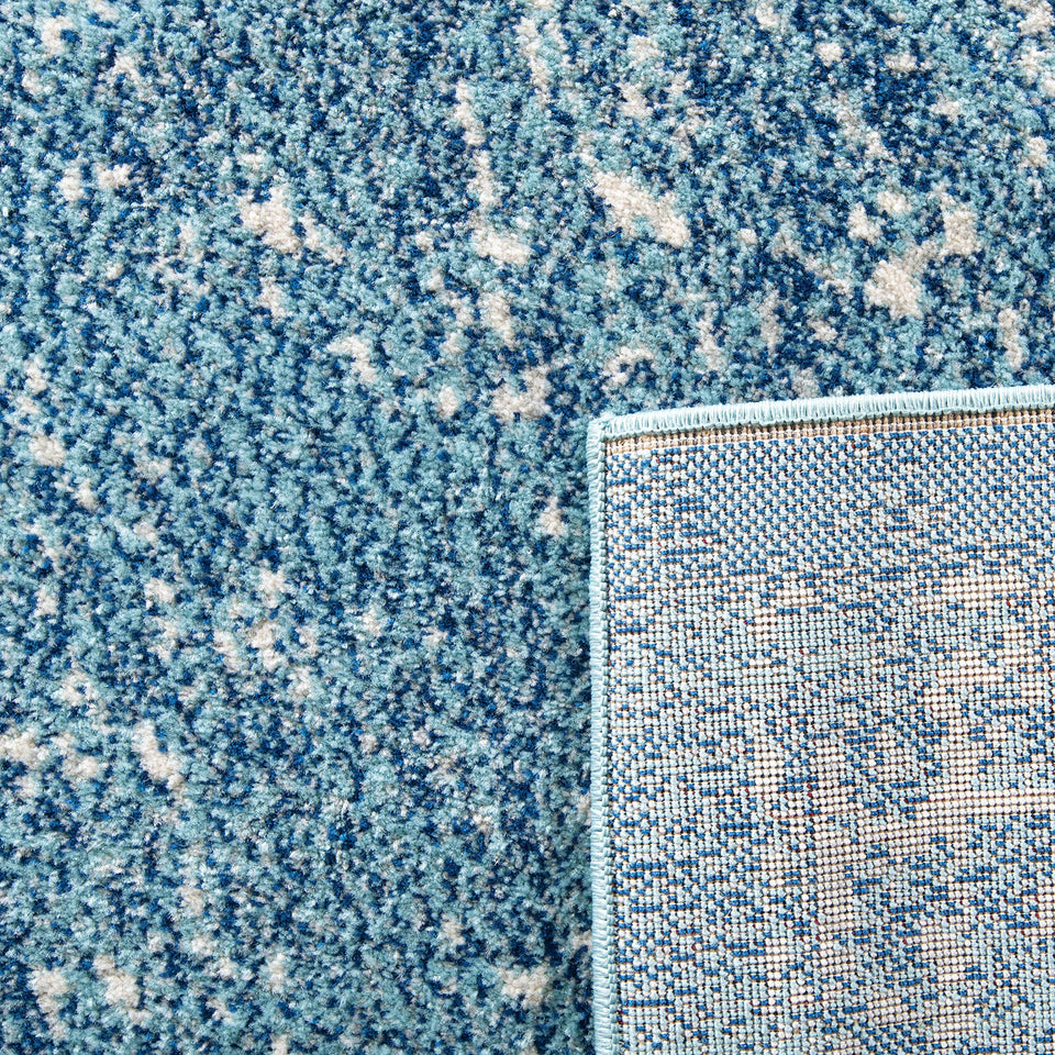 SAFAVIEH Evoke Collection Area Rug - 9' x 12', Ivory & Taupe, Oriental Distressed Design, Non-Shedding & Easy Care, Ideal for High Traffic Areas in Living Room, Bedroom (EVK256E)