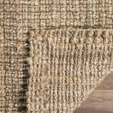 SAFAVIEH Area Rug 9x12 - Natural Fiber Collection - Large - Natural Brown, Handmade Jute, Farmhouse Style, Chunky Textured Thick Pile (NF447A)